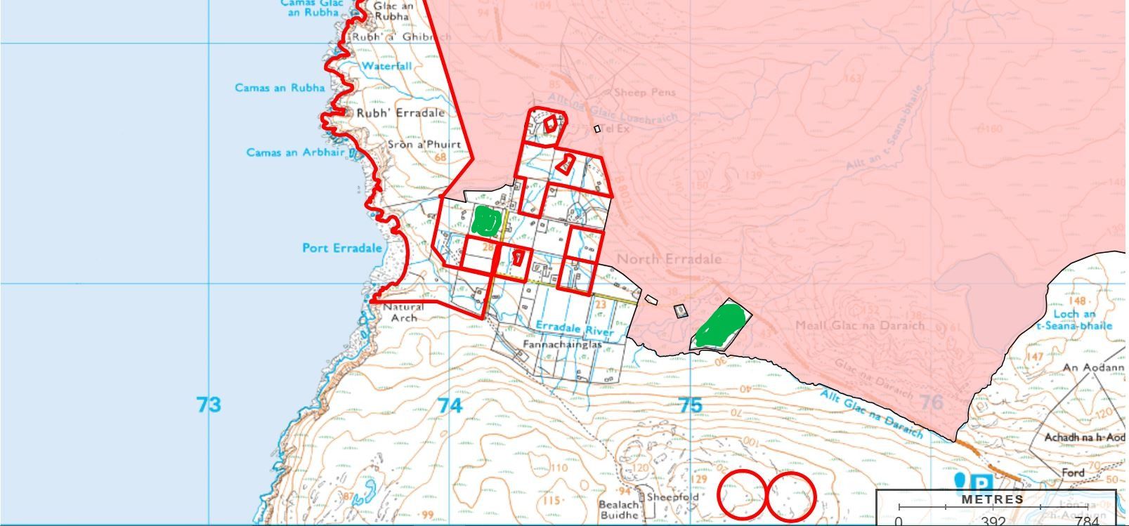 22_North_Erradale_Croft_and_Apportionment_marked_in_Green..JPG